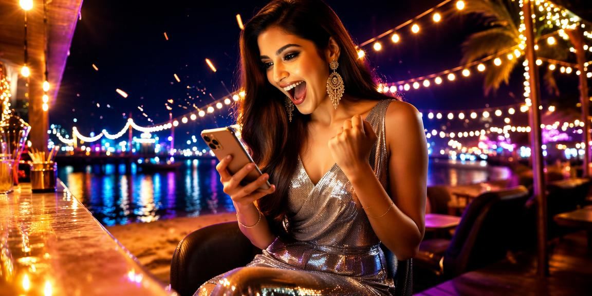 কক্সবাজার সমুদ্র সৈকতে মোবাইলে bd 345 জ্যাকপট গেম উপভোগ করছেন একজন খেলোয়াড়