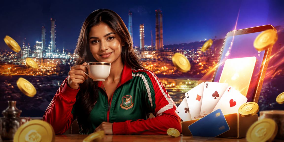 গাজীপুরের একজন বাংলাদেশি মডেল ক্রিকেট বেটিং উপভোগ করছেন